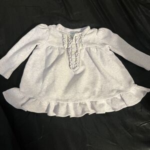 Ralph Lauren Light Purple Kids Ruffle Top